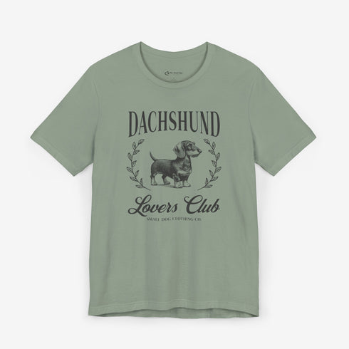 Wirehaired Dachshund Tee for Women - Dachshund Lovers Club Shirt